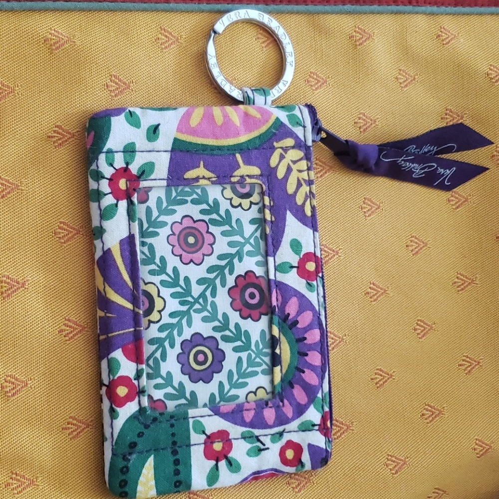 Vera Bradley Zip ID Case